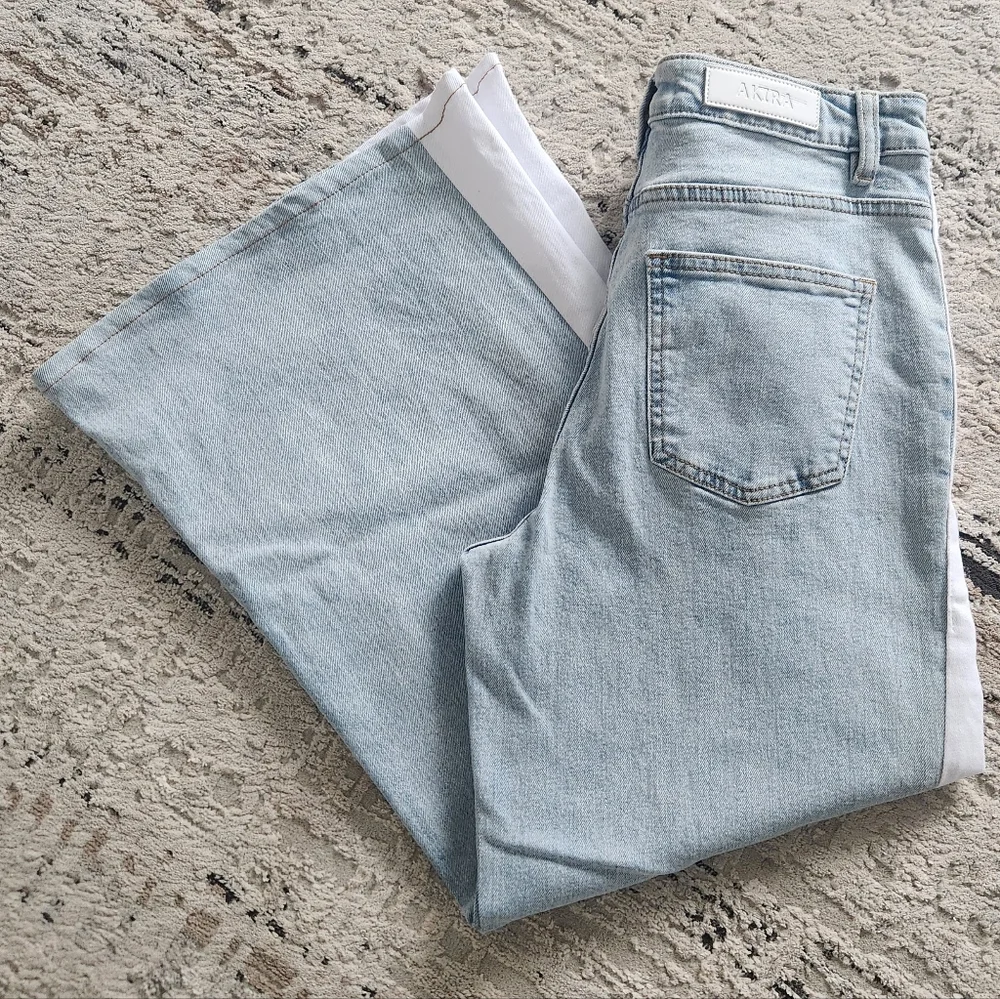 Akira In And Out Mid Rise Wide Leg - Picture 2 of 5